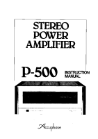 Accuphase-P-500-Instruction-Manual 