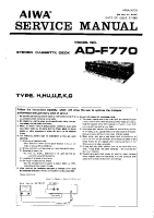 Aiwa-AD-F770-Service-Manual
