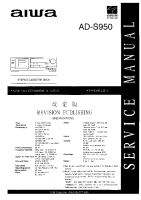 Aiwa-AD-S950-Service-Manual