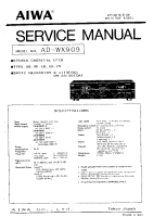 Aiwa-AD-WX909-Service-Manual