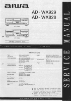 Aiwa-AD-WX929-Service-Manual