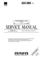 Aiwa-ADC-M65-Service-Manual-Supplement
