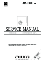 Aiwa-AM-HX70-Service-Manual