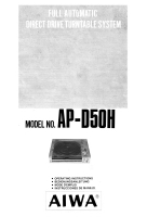 Aiwa-AP-D50H-Owners-Manual