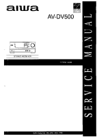 Aiwa-AV-DV500-Service-Manual 