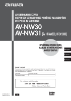 Aiwa-AV-NW31-Owners-Manual