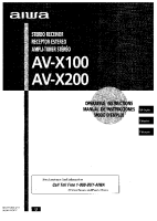 Aiwa-AV-X100-Owners-Manual