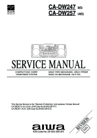 Aiwa-CA-DW247-DW257-Service-Manual