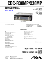 Aiwa-CDC-R30MP-Service-Manual 