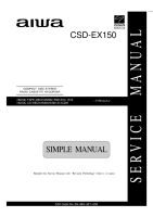 Aiwa-CS-DEX150-Service-Manual 
