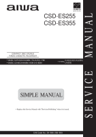 Aiwa-CSD-ES255-ES355-Service-Manual 