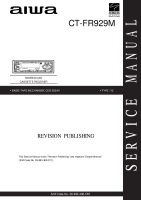 Aiwa-CT-FR929M-Service-Manual 
