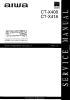 Aiwa-CT-X408-X418-Service-Manual