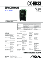 Aiwa-CX-BK33-Service-Manual 