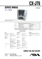 Aiwa-CX-JT9-Service-Manual