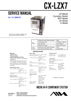 Aiwa-CX-LZX7-Service-Manual