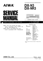 Aiwa-DX-N3-Service-Manual