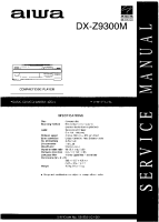 Aiwa-DX-Z9300M-Service-Manual 