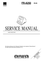 Aiwa-FR-A250-Service-Manual