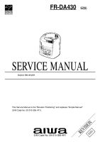 Aiwa-FR-DA430-Service-Manual 