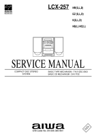 Aiwa-LCX-257-Service-Manual