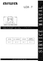 Aiwa-LCX-7-Service-Manual 