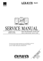 Aiwa-LCX-K170-Service-Manual-Suppl