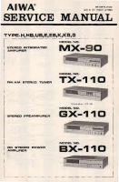 Aiwa-MX-908-TX-110-GX-110-BX-110-Service-Manual