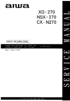 Aiwa-NSX-270-Service-Manual