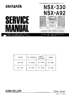 Aiwa-NSX-A92-Service-Manual