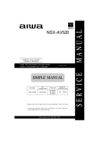 Aiwa-NSX-AV520-Service-Manual