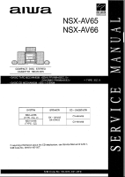 Aiwa-NSX-AV65-AV66-Service-Manual