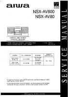 Aiwa-NSX-AV80-Service-Manual