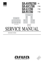 Aiwa-SX-AV1700-AVR2700-C1700-R1700-Service-Manual