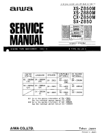 Aiwa-SX-Z850-Service-Manual