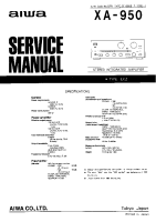 Aiwa-XA-950-Service-Manual 