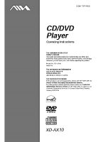 Aiwa-XD-AX10-Owners-Manual 