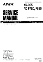 Aiwa-XK-005-Service-Manual