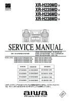 Aiwa-XR-H220MD-H235MD-H236MD-H238MD-Service-Manual