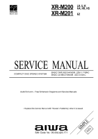 Aiwa-XR-M200-M201-Service-Manual