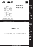 Aiwa-XR-M70-M75-Service-Manual
