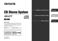 Aiwa-XR-X77-Owners-Manual