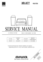 Aiwa-XR-X77-Service-Manual 