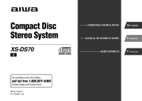 Aiwa-XS-DS70-Owners-Manuals