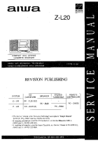 Aiwa-Z-L20-Service-Manual
