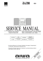 Aiwa-Z-L700-Service-Manual