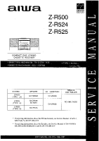 Aiwa-Z-R500-R524-R525-Service-Manual