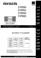 Aiwa-Z-R550-R554-R555-R560-Service-Manual