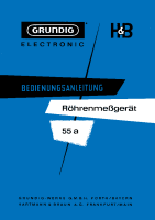 Grundig-55-A-Owners-Manual