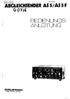 Grundig-AS-5-Schematic 